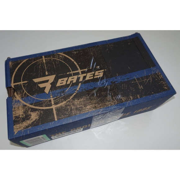 Bates Men's High Gloss Oxford Duty Work Shoe Size 8.5 Black - Picture 4 of 10